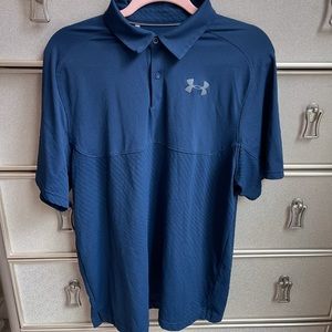 Under Armour | Men’s Navy Blue Golf Polo sz L